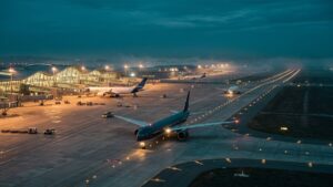 March 2026 traffic at Heydar Aliyev: 5,747 movements, +2.2% YoY